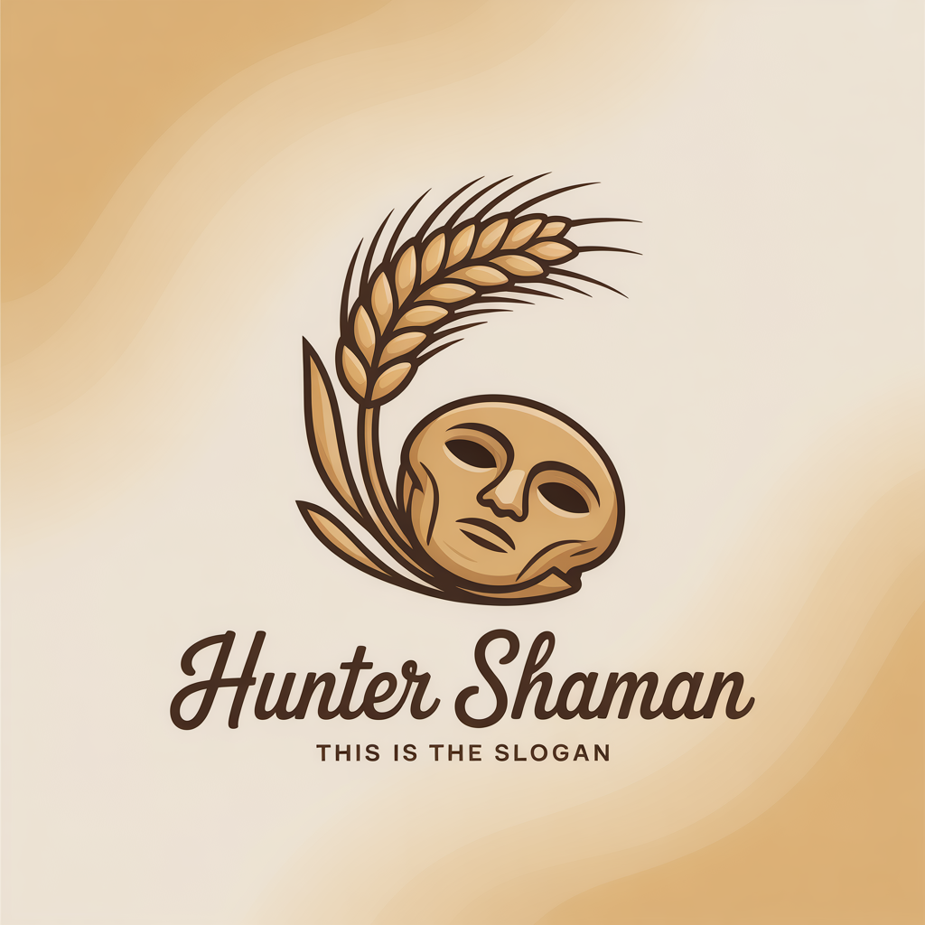 Unique and stylish logo for hunter shaman bakery (Design ID: ppixtu)