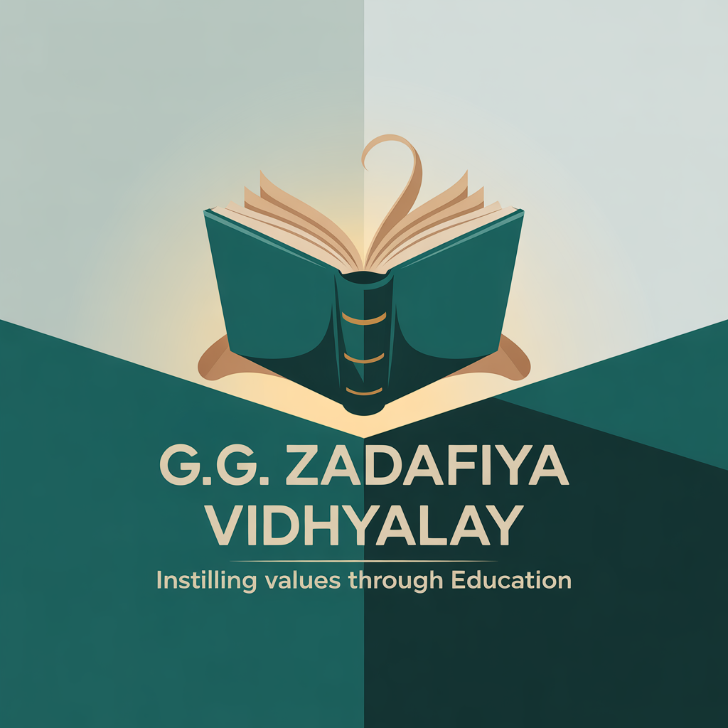 Modern logo design for gg zadafiya vidhyalay (Design ID: fojmgo)