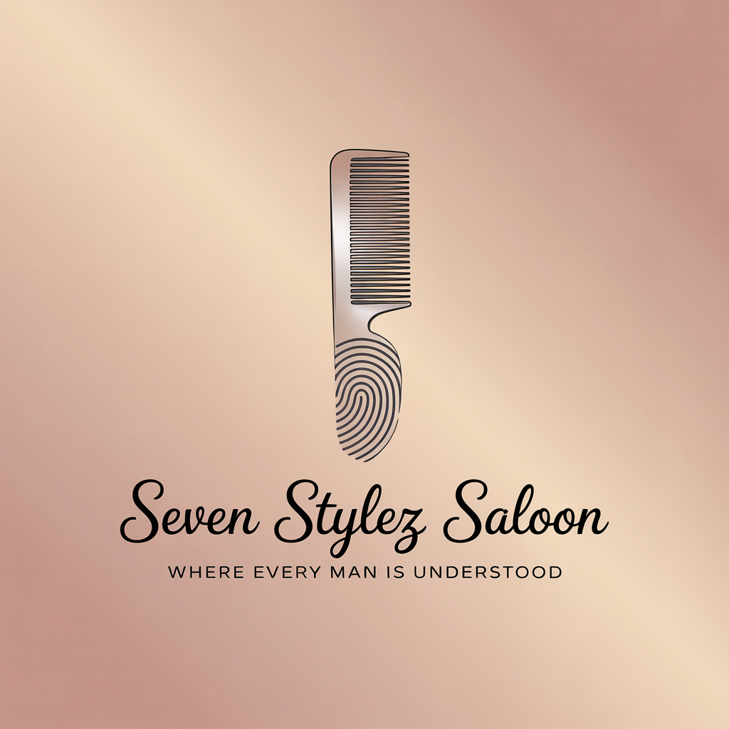 Unique logo design for seven stylez saloon beauty cosmetics (Design ID: cdfd72)