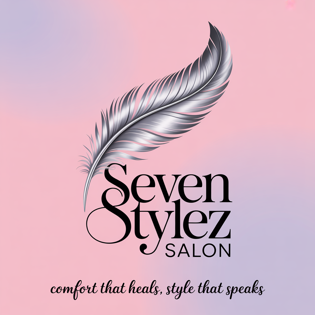 Resonant logo design for seven stylez salon (Design ID: idbbmi)