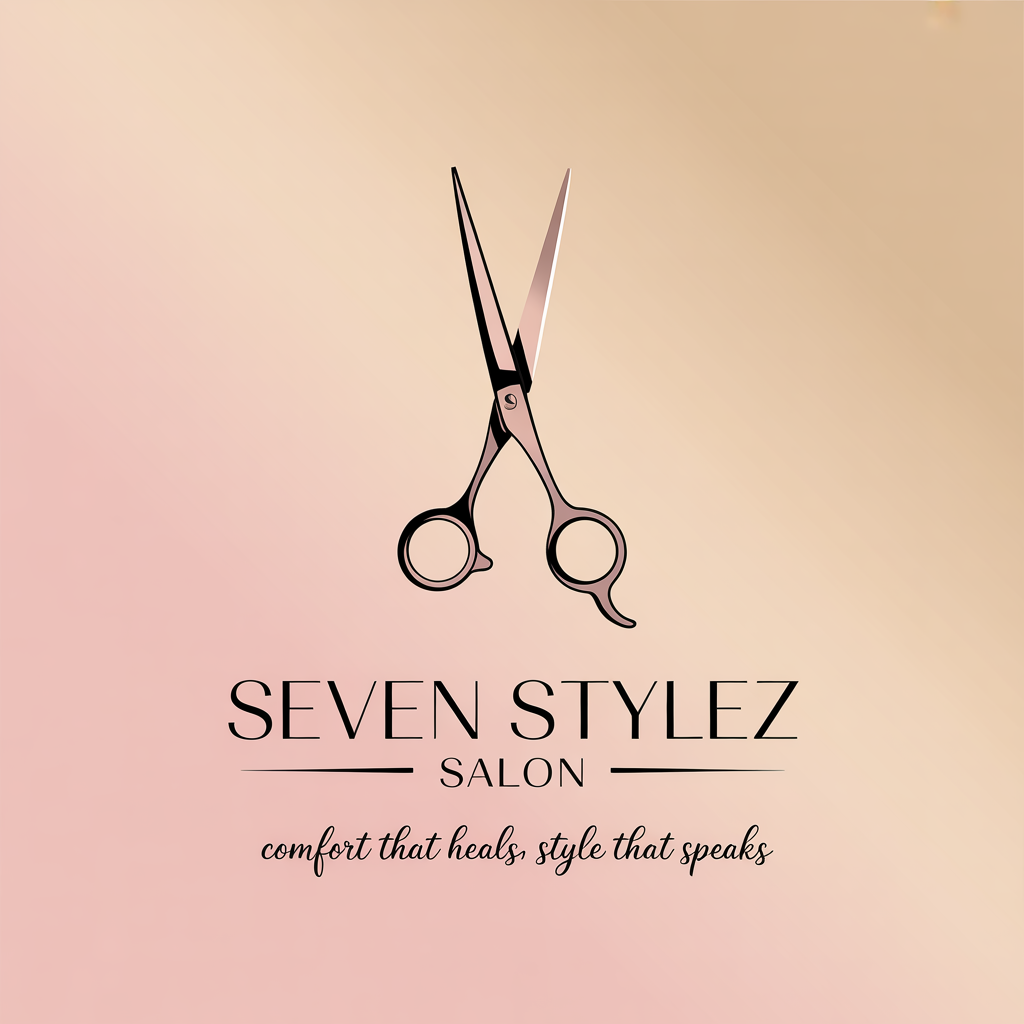 Future of branding seven stylez salon logo ggx5f_