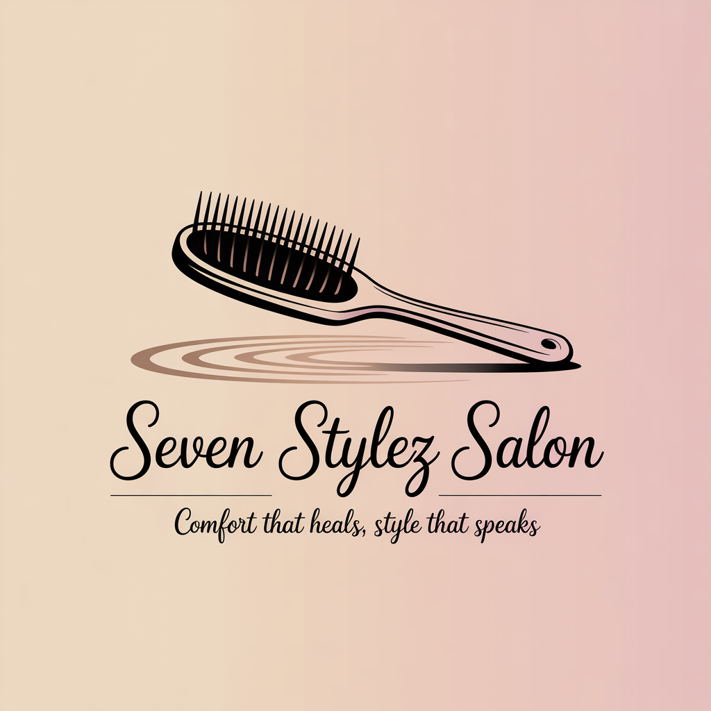 Stunning logo for seven stylez salon beauty and style (Design ID: b6btaf)