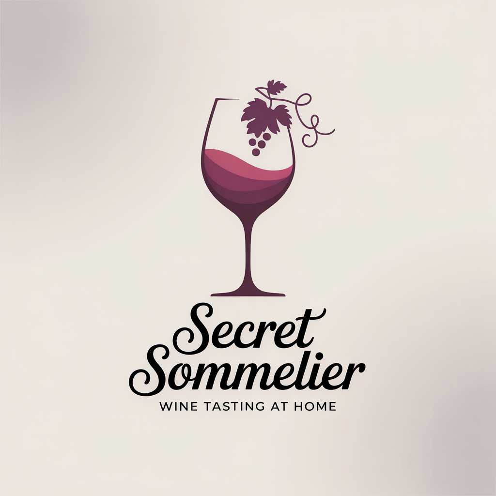 Distinct logo creation for secret sommelier tasting at home (Design ID: nyvorw)